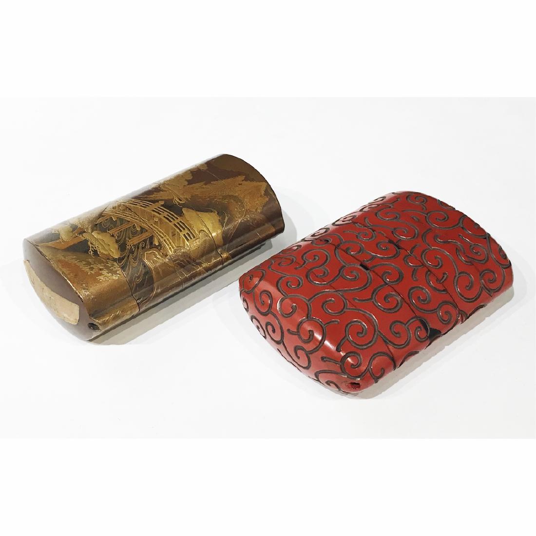 Two Japanese Lacquer Inro (1 of 3)