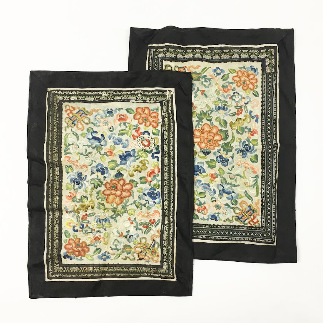 Two Chinese Embroidered Textiles (1 of 2)