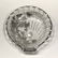 Japanese Silver Overlay Glass Plate & Pair Swan Bowls - 4