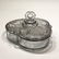 Three Japanese Silver Overlay Glass Pieces - 3