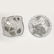 Two Japanese Silver Overlay Glass Platters - 3