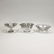 Three Japanese Silver Overlay Glass Bowls - 2