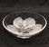 Japanese Sasaki Flower Crystal Bowl