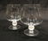 Pair of Japanese Sasaki Crystal Brandy Snifters - 3