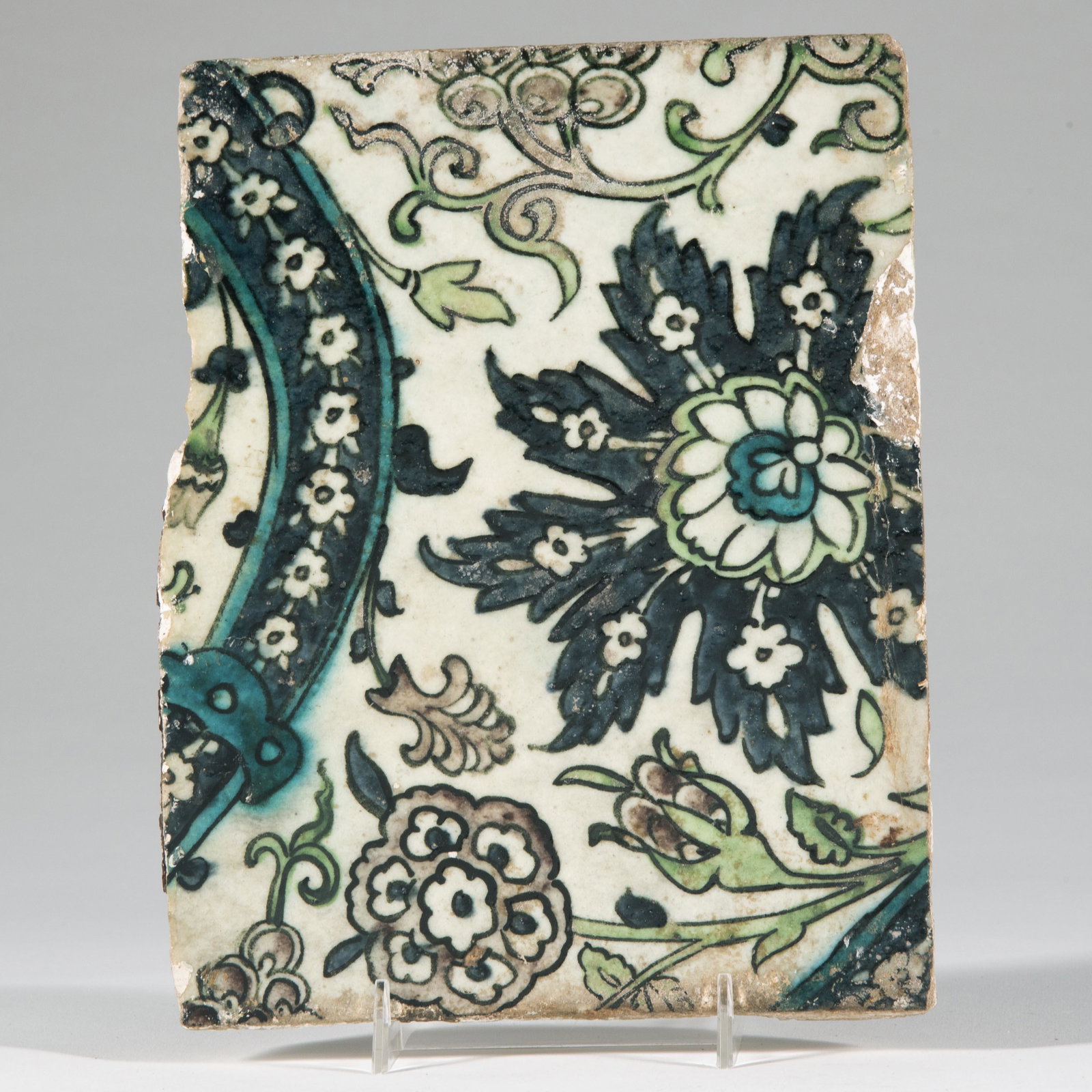 Damascus Ceramic Pottery Tile (1 of 2)