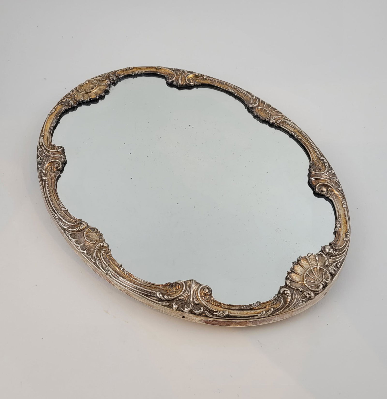 Sterling Silver and Mirrored Tray (1 of 4)