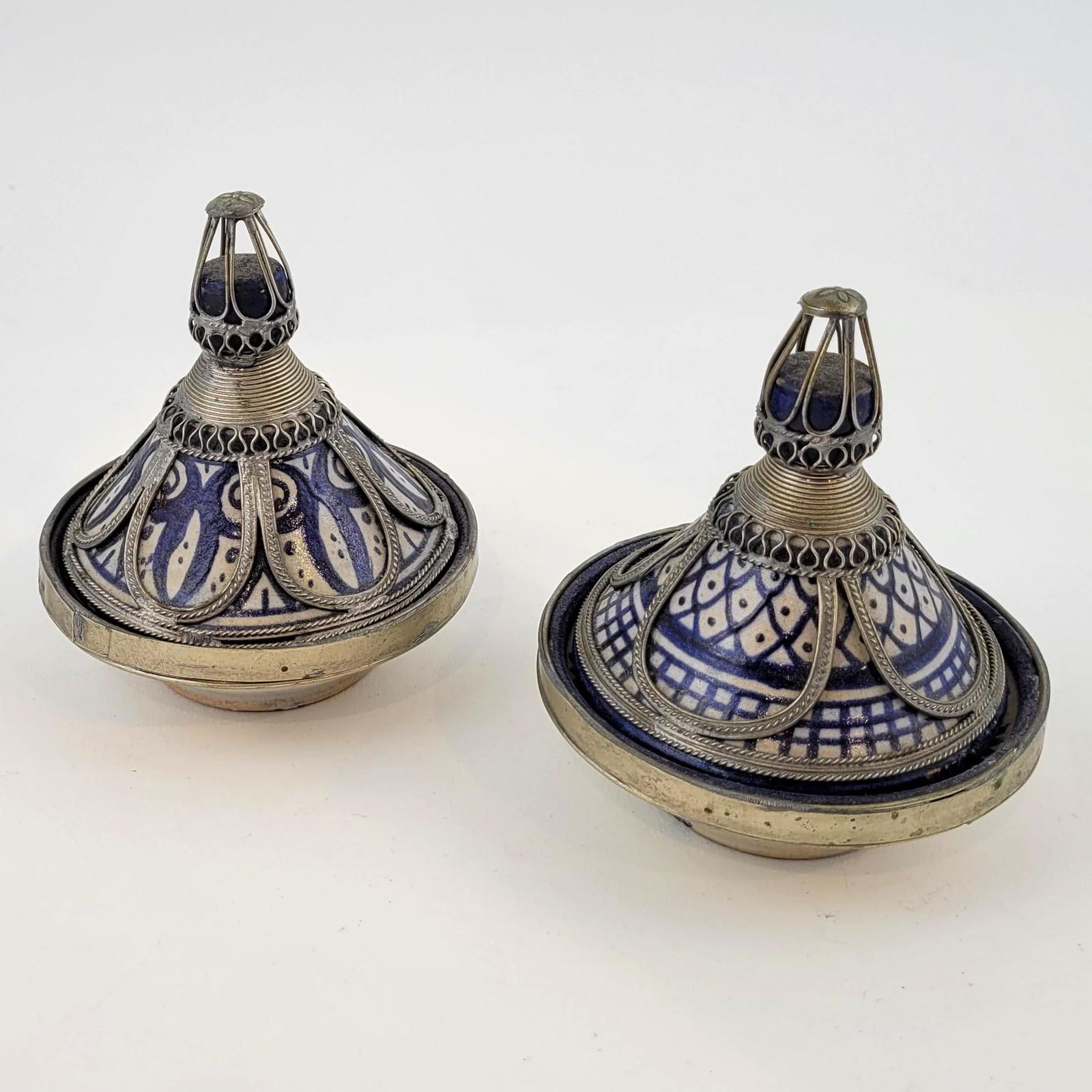 Two Moroccan Covered Table Salts (1 of 4)