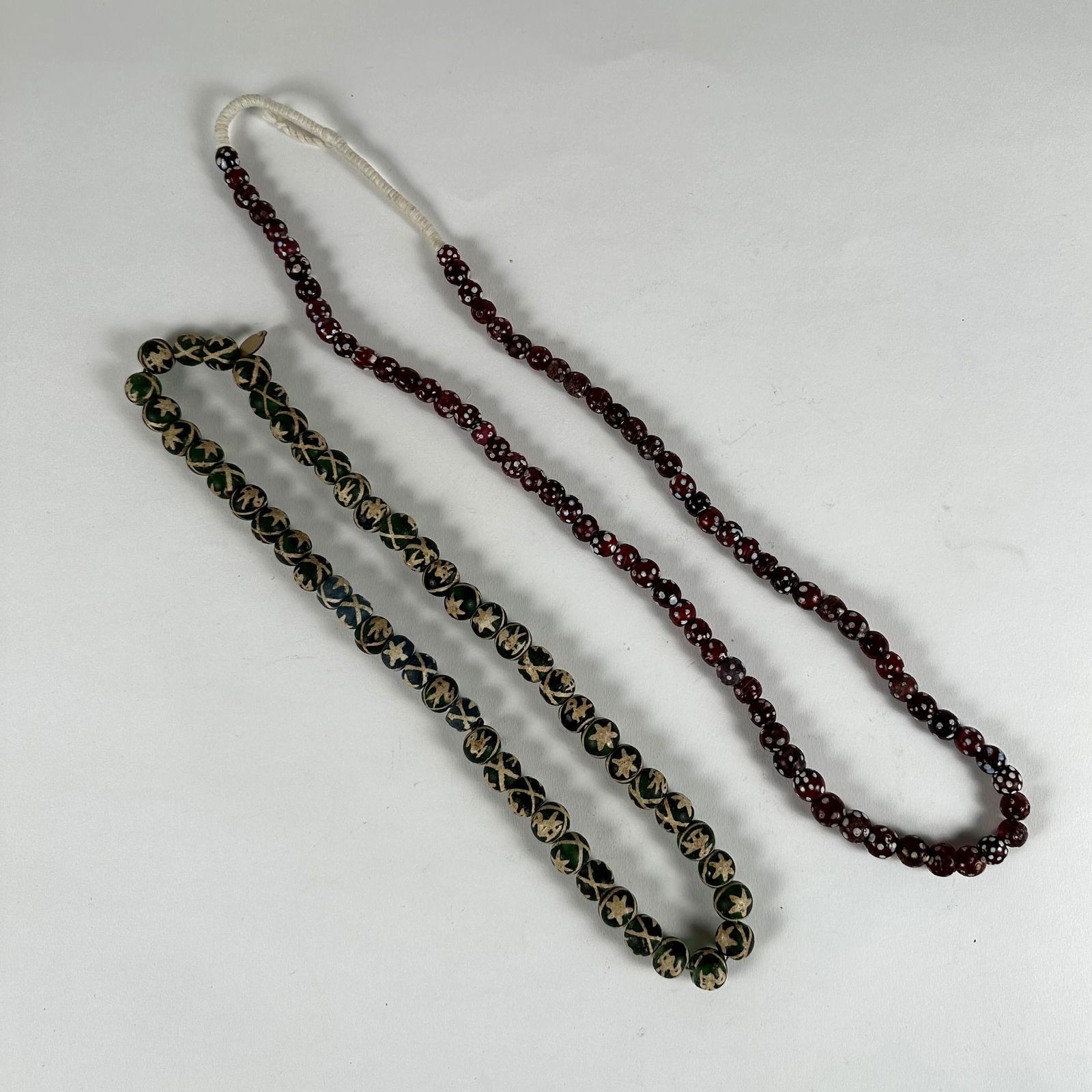 Two Venetian / African Trade Bead Necklaces (1 of 2)