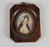 A Miniature Painting in a Bakelite Frame