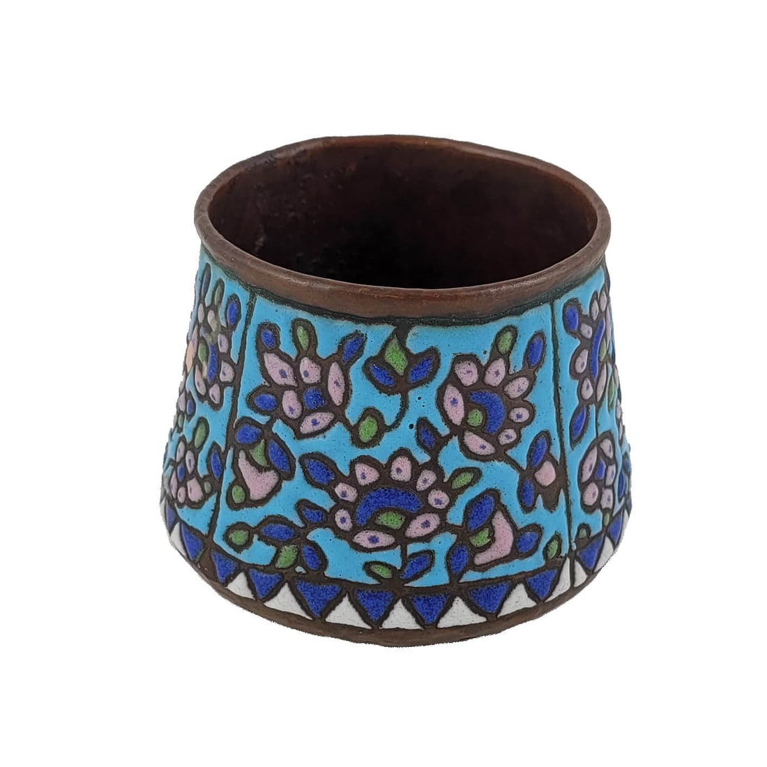 Syrian Enamel on Copper Cup (1 of 3)