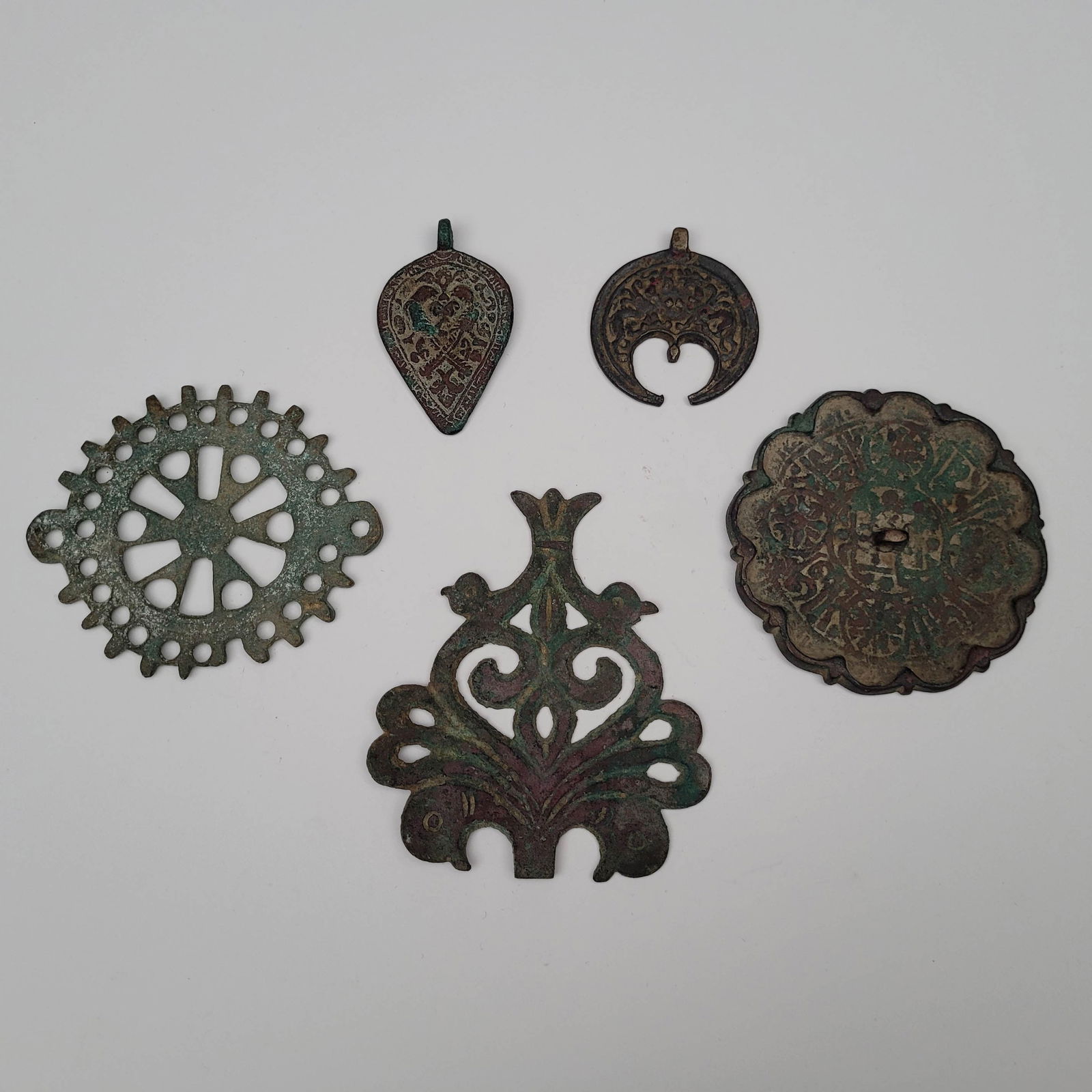 Group of Bronze Appliques, Seljuk and Byzantine (1 of 4)