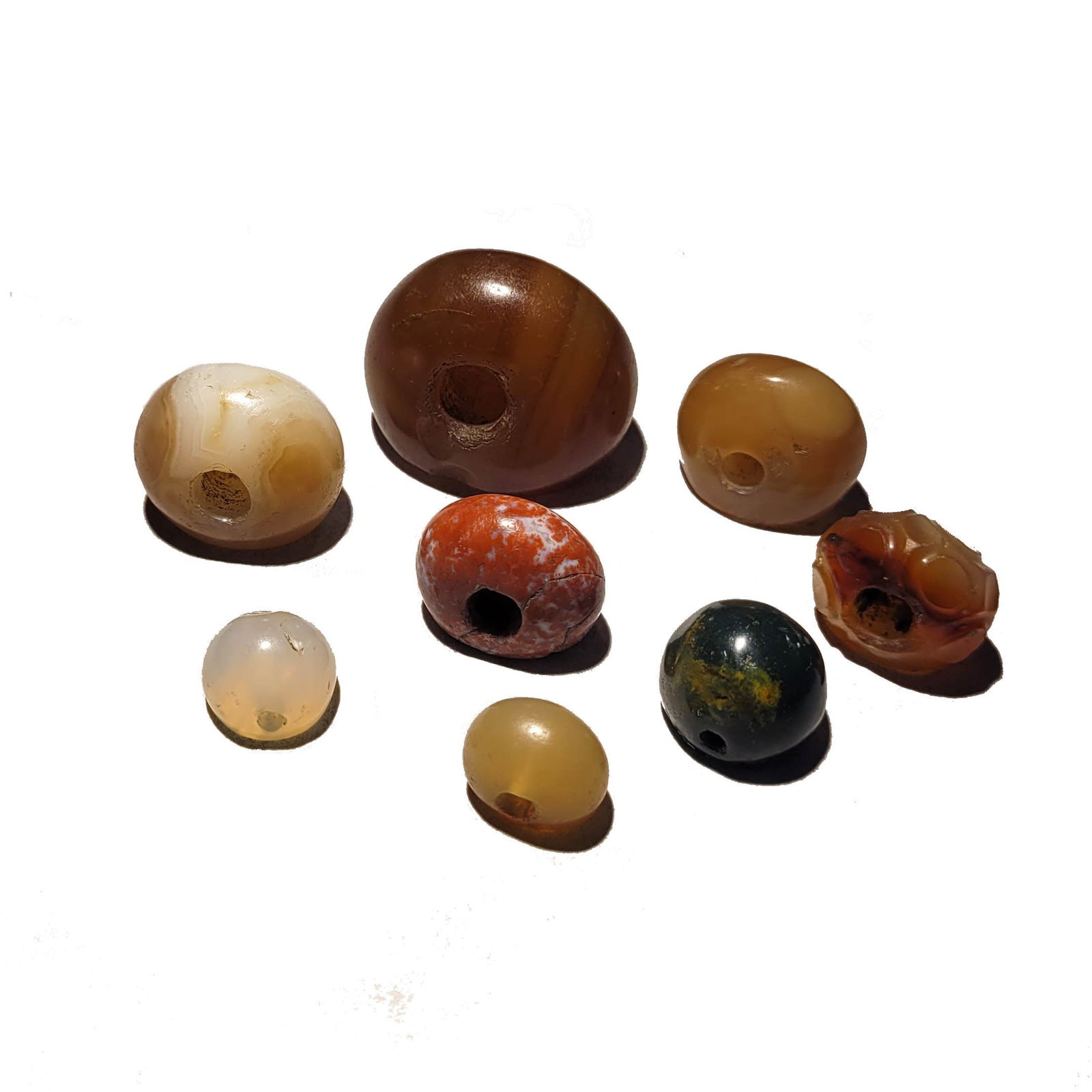 Group of Sasanian Seals, Agate and Carnelian (1 of 4)