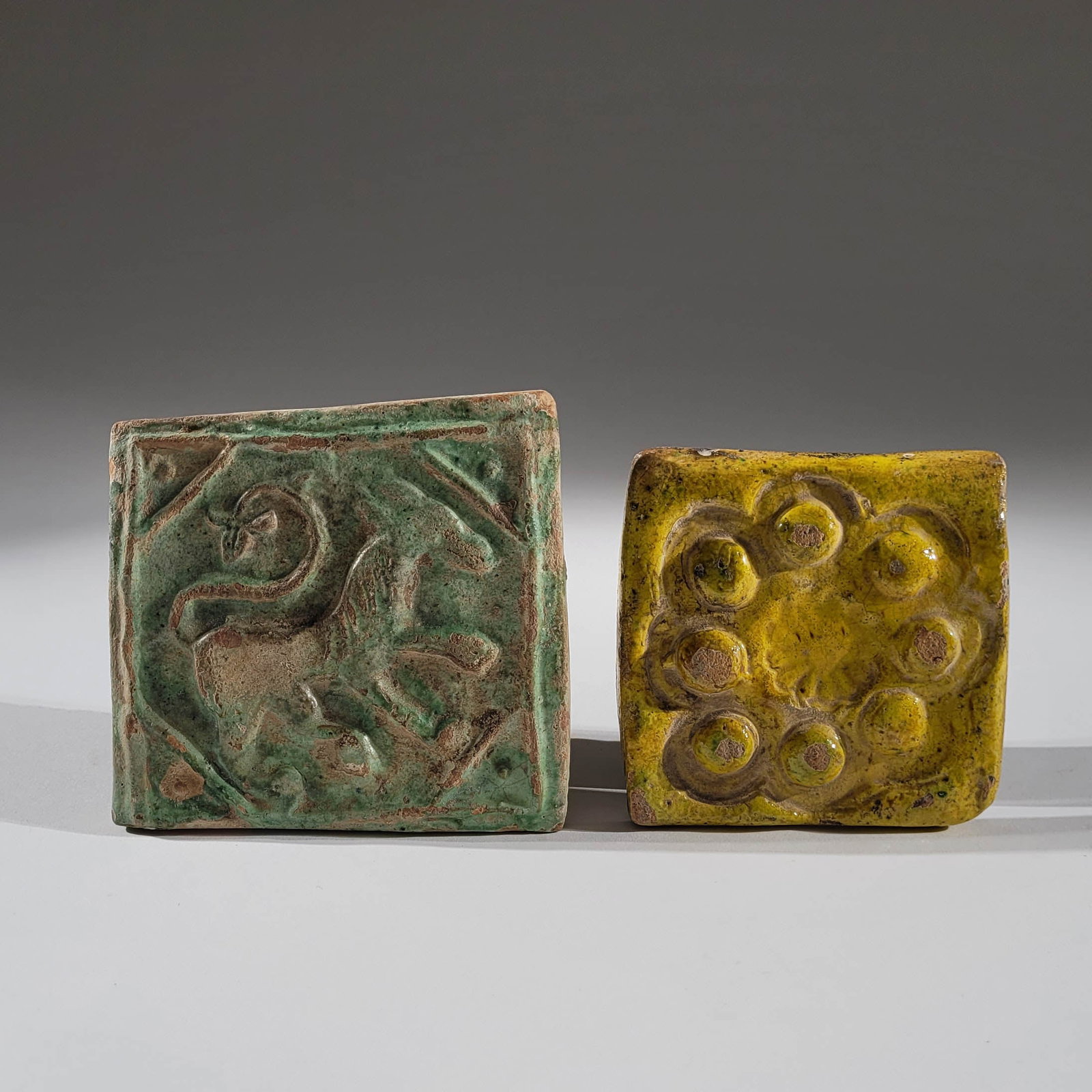 Two Ghaznavid Pottery Tiles (1 of 2)