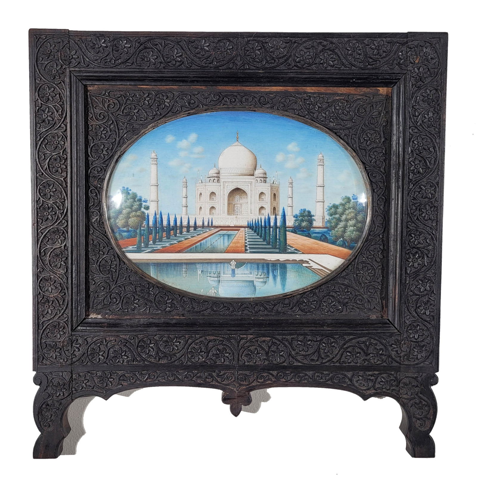 Indian Miniature Painting of the Taj Mahal (1 of 2)