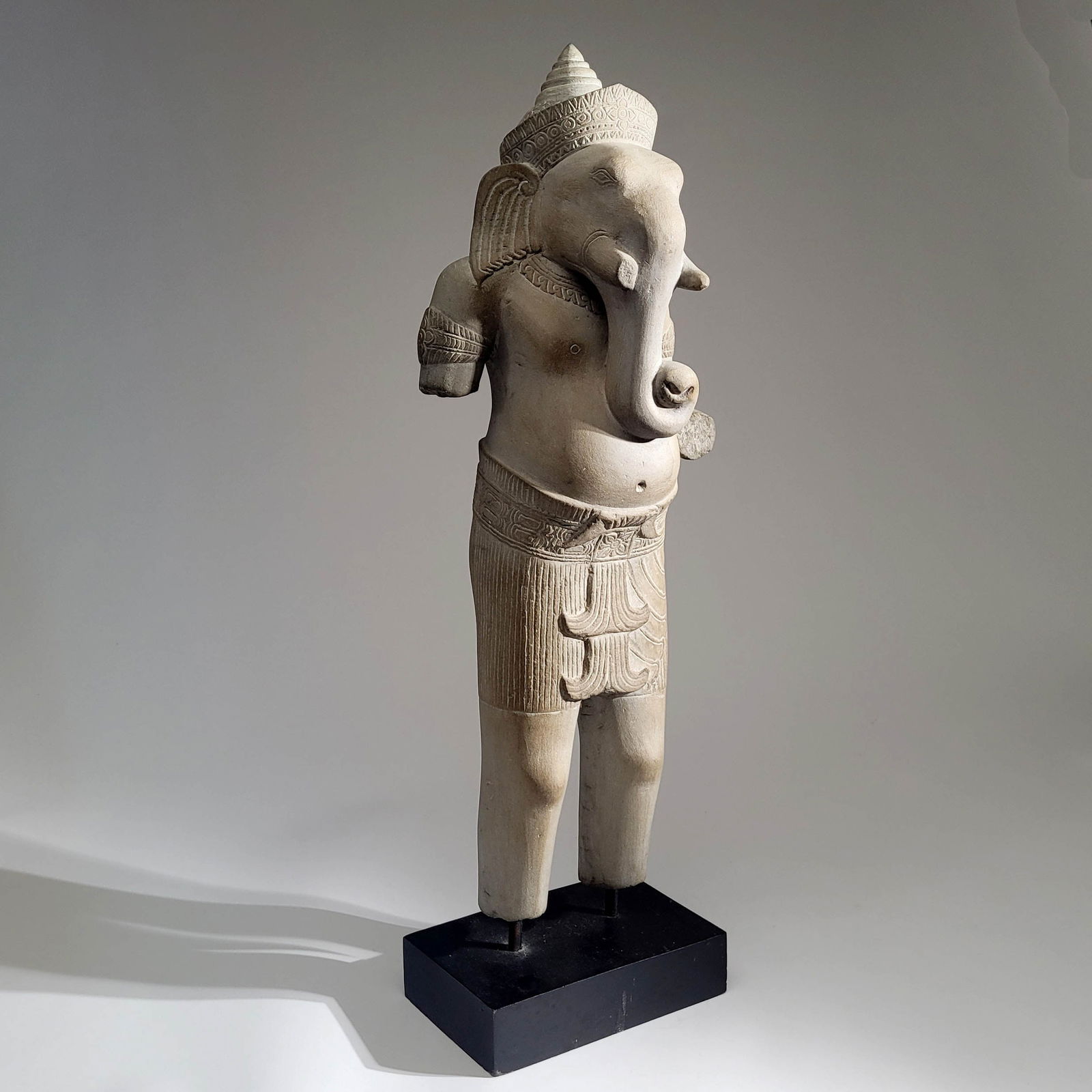 Khmer Stone Statue of Ganesha (1 of 7)
