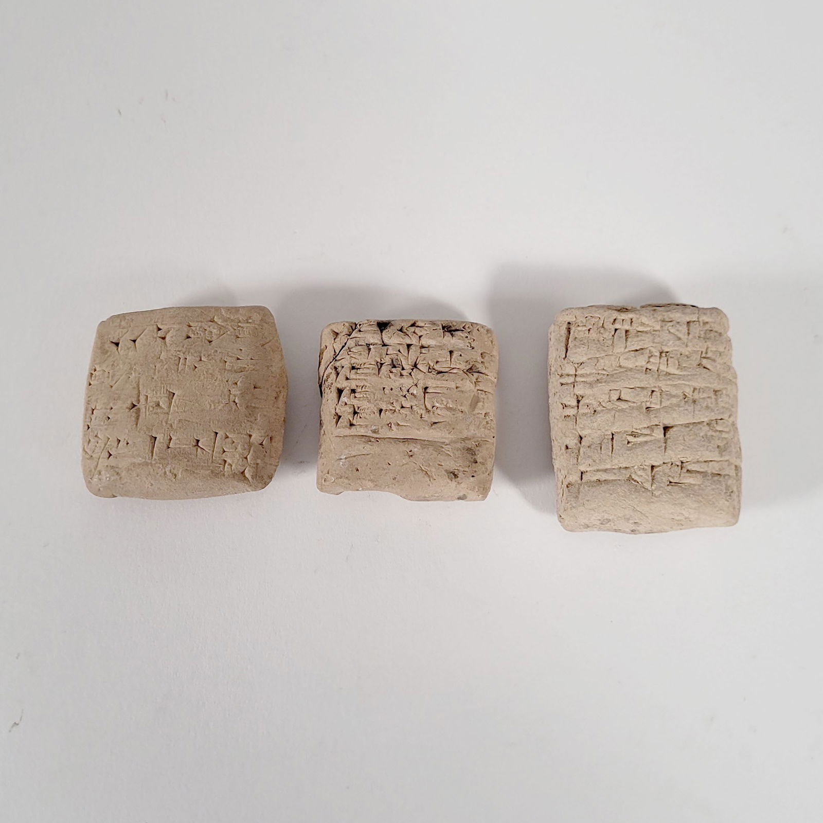 Lot of Neo Syrian/Neo Babylonian Cuneiform Tablets (1 of 3)