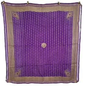 Indian Banarasi Silk & Metal Threaded Cloth