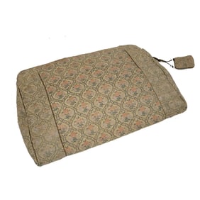 Silk Brocade Purse, Made from Safavid Textile