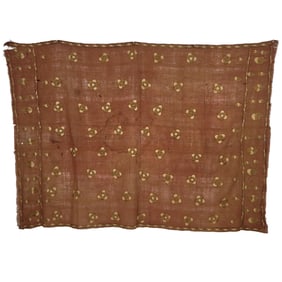 Indian Cotton Shawl with Silk Embroidery