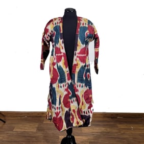 Silk Ikat Robe