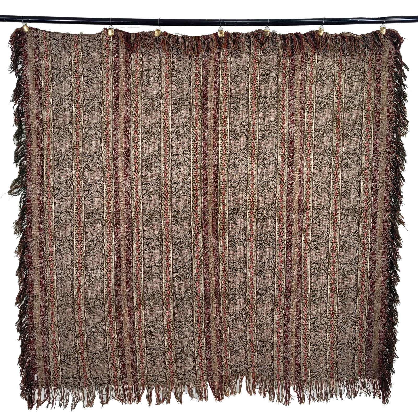 French Wool Paisley Shawl (1 of 6)