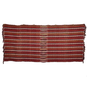 Persian Kerman Center-Tasseled Shawl