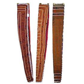 Lot of 3 Central Pakistani Rifle Covers