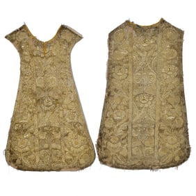 Lot of 2 Parts of a European Bishop's Robe