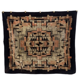 German Art Deco Plush Rug
