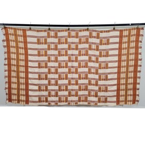 West African Silk Kente Cloth