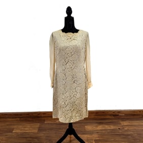 French Lace Women's Dress & Jacket from La Valli??re