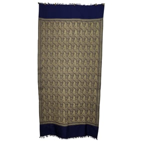 Persian Cotton and Metal Threaded Shawl