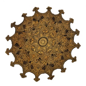 Persian Rashti-duzi Embroidered Table Decor