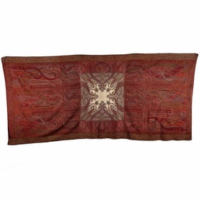 Kashmiri Shawl with Paisley Designs