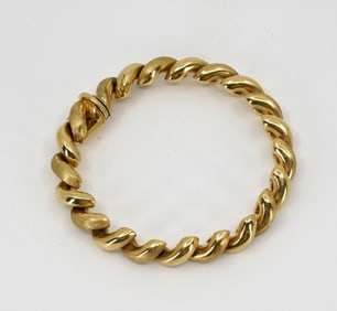Italian 14 kt Gold San Marco Bracelet