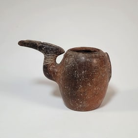 Early Iranian Pelican Formed Spouted Ewer