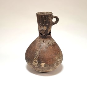 Early Iranian Blackware Pottery Ewer