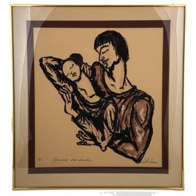 Ruth Anaya (1933-2020), "Morning Has Broken", Lithograph on Paper, No Reserve