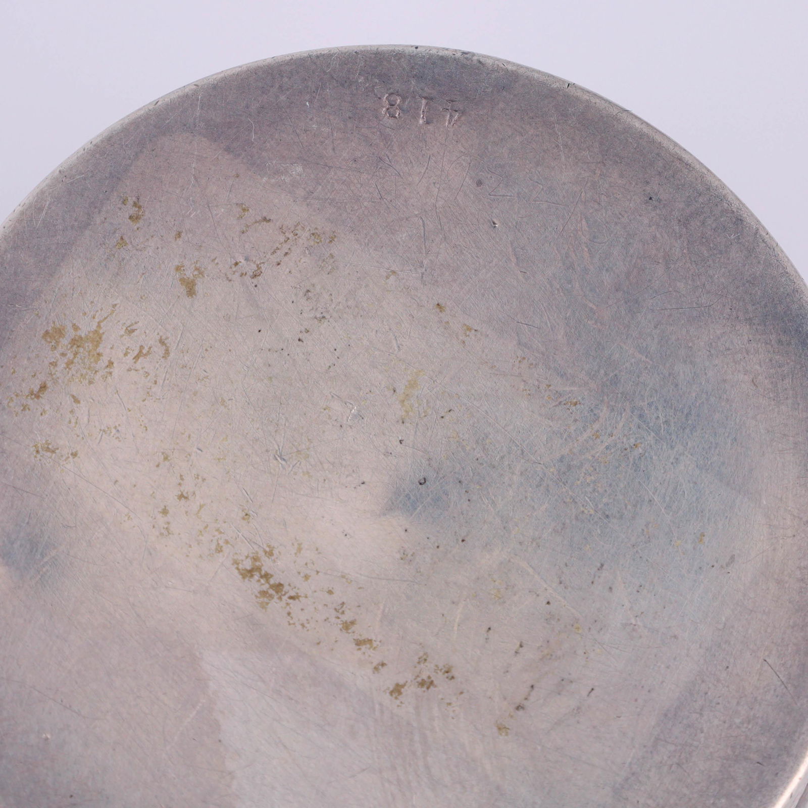 Sterling Silver Repousse Box - 4