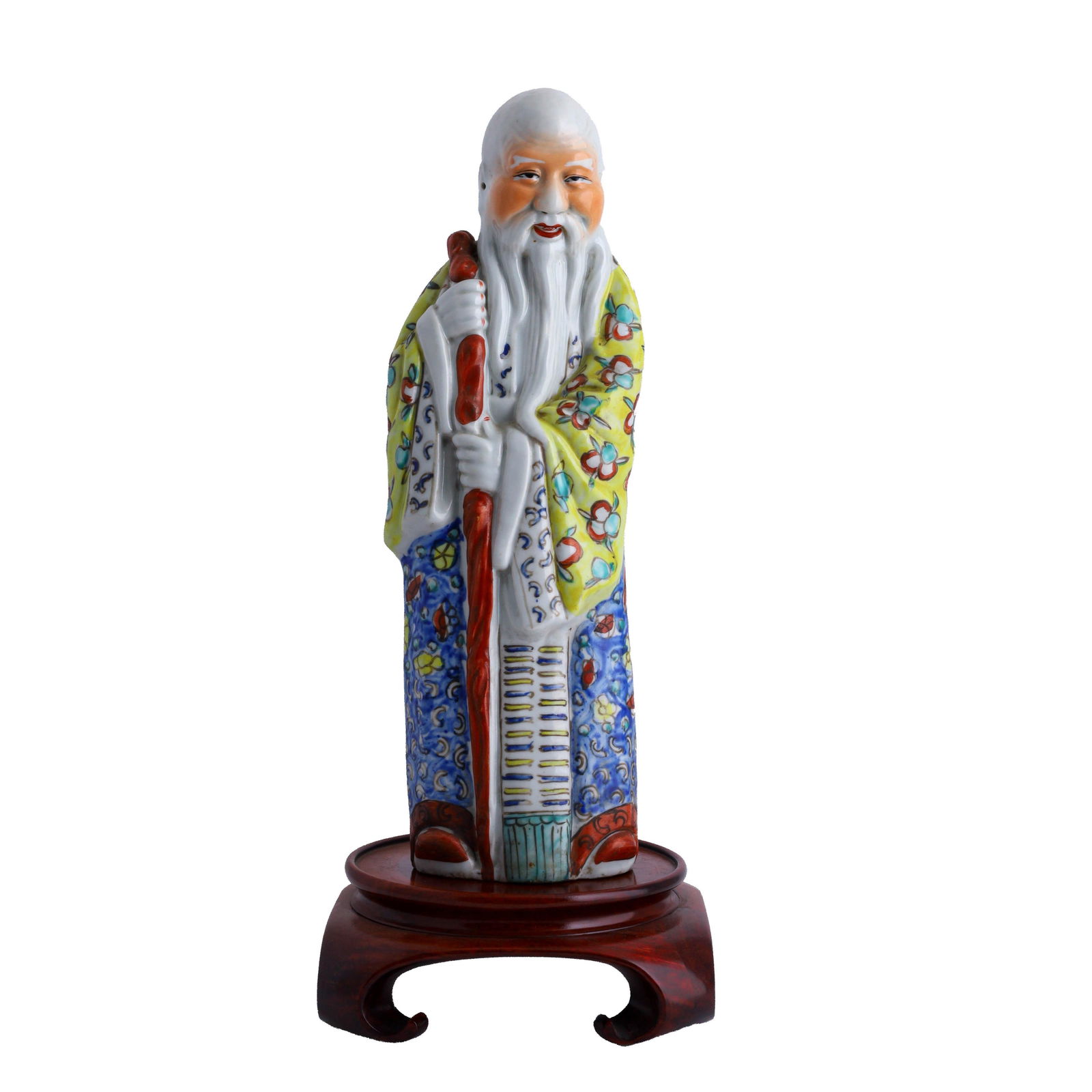 Chinese Porcelain Figure of Shou Xing (1 of 4)
