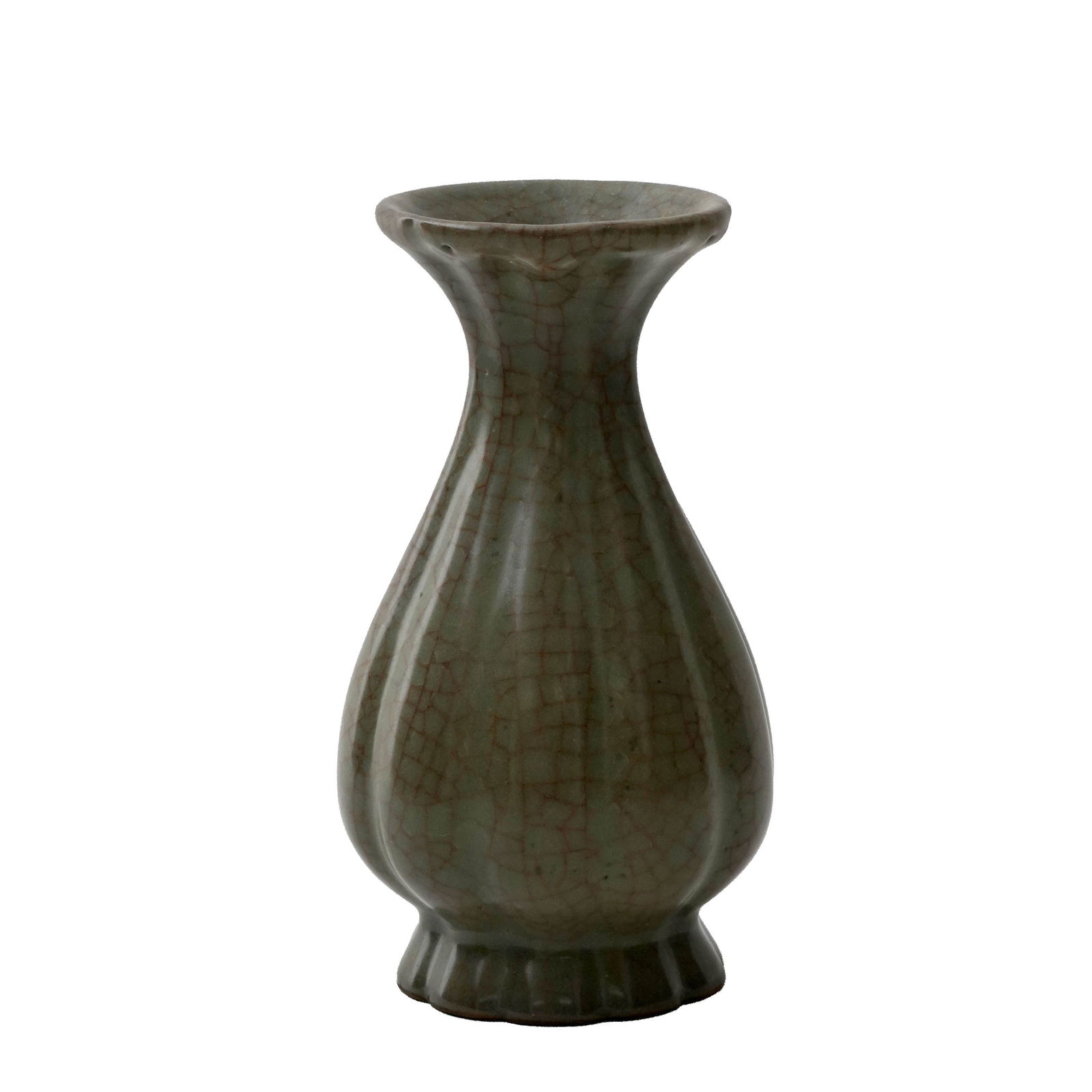 Chinese Porcelain Guanware Vase (1 of 3)