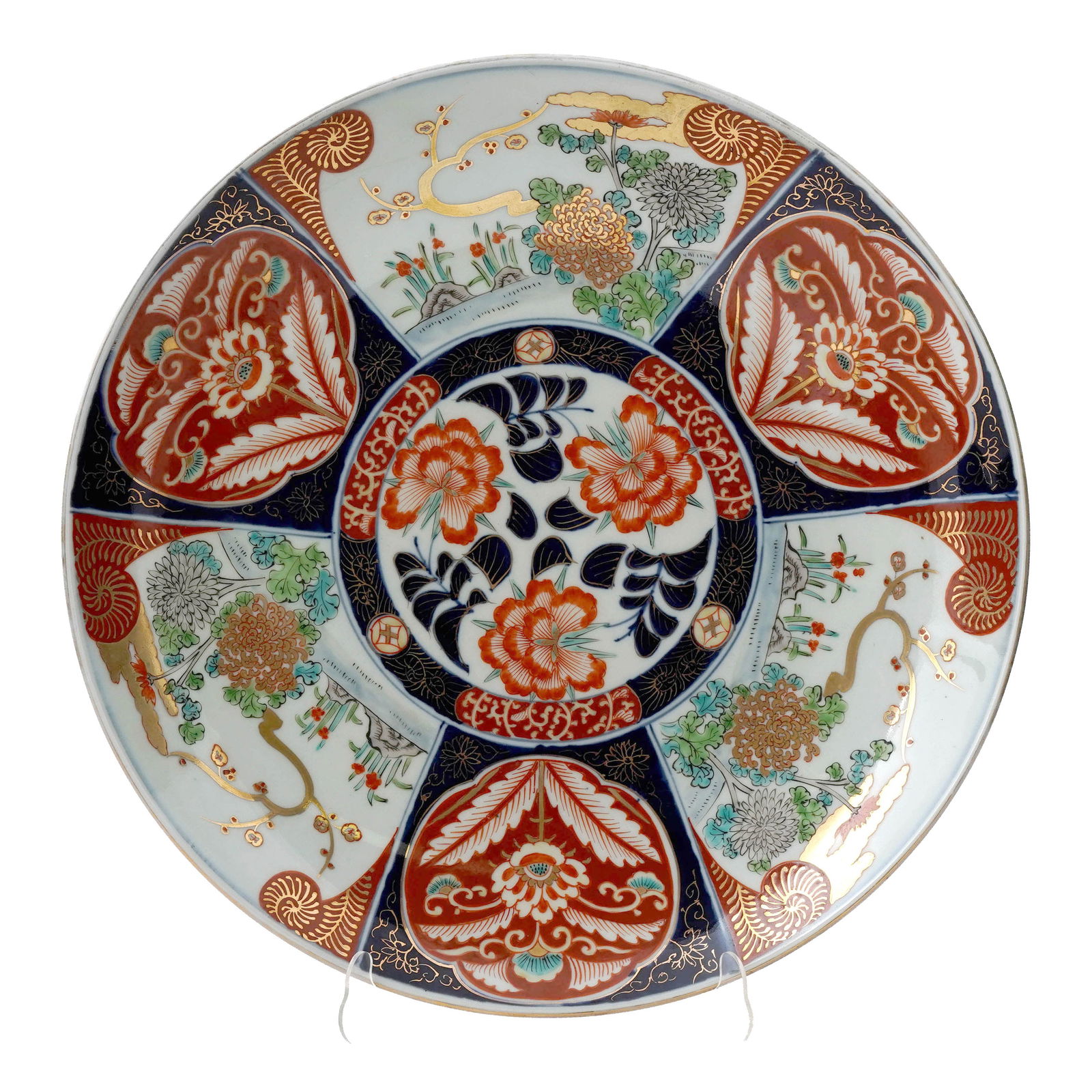 Japanese Imari Ware Porcelain Charger (1 of 4)
