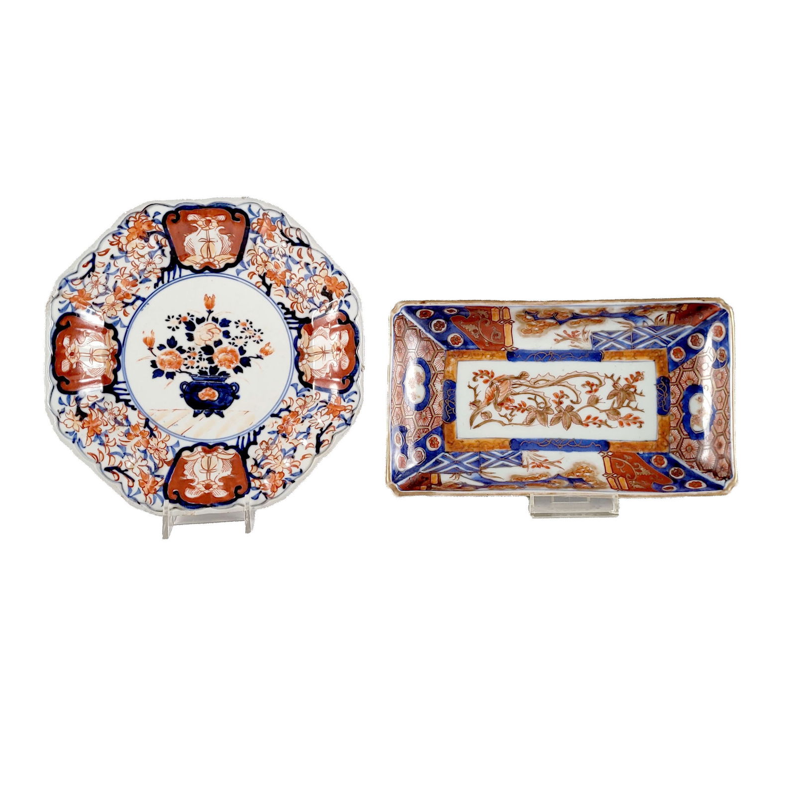 Two Meiji Period Japanese Imari Dishes (1 of 2)