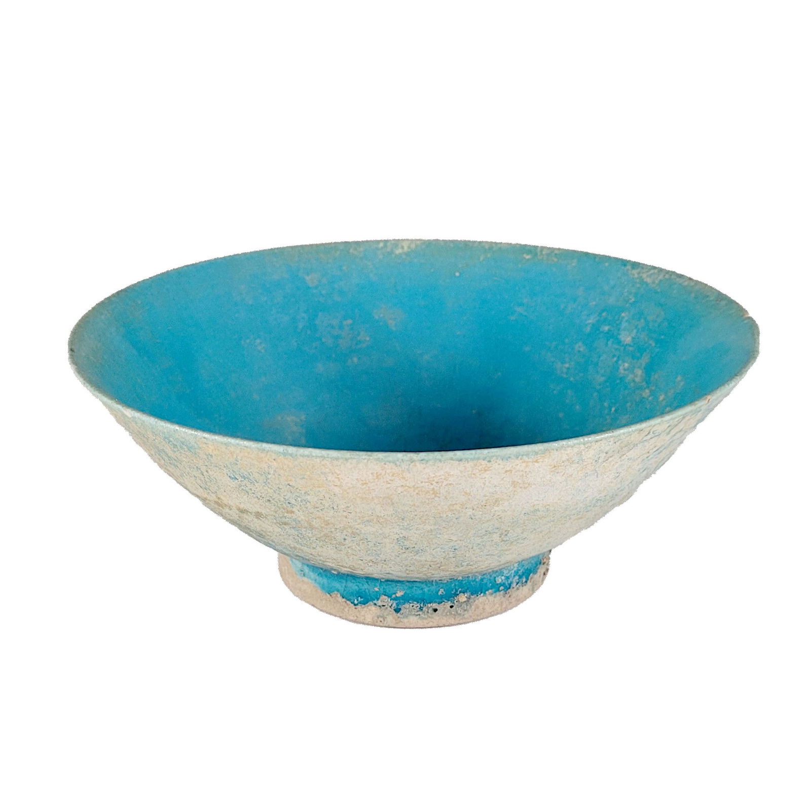 Kashan Turquoise Fritware Bowl (1 of 3)