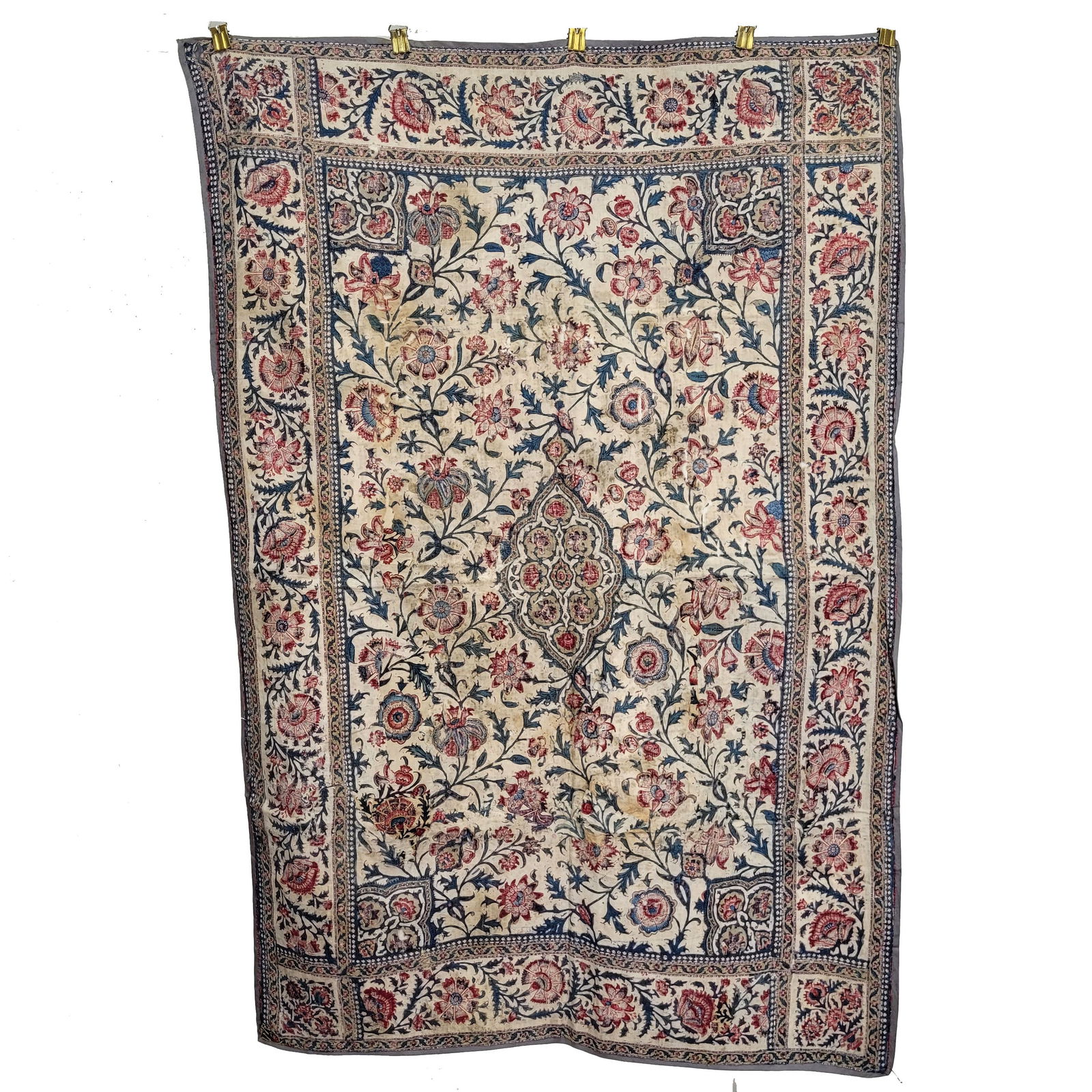 Indian Printed Cotton Kalamkar (1 of 5)