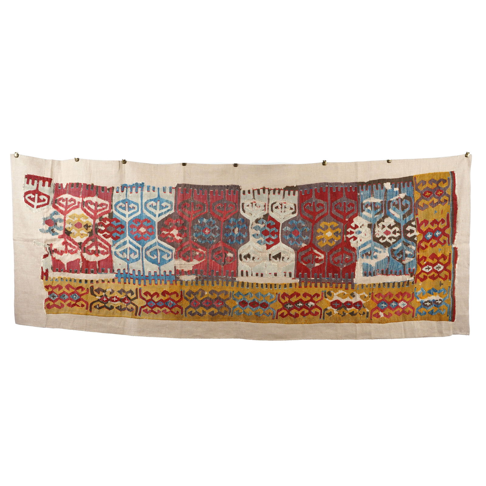 Turkish Anatolian Wool Kilim Fragment (1 of 5)