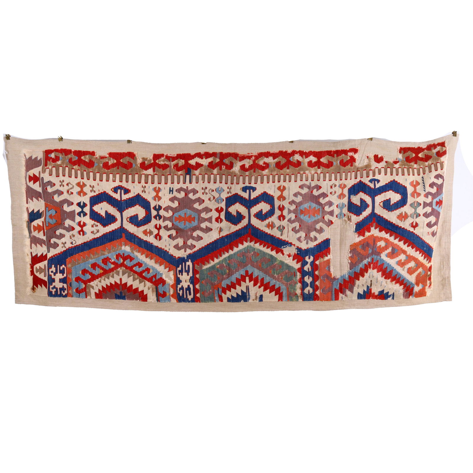 Turkish Anatolian Wool Kilim Fragment (1 of 6)