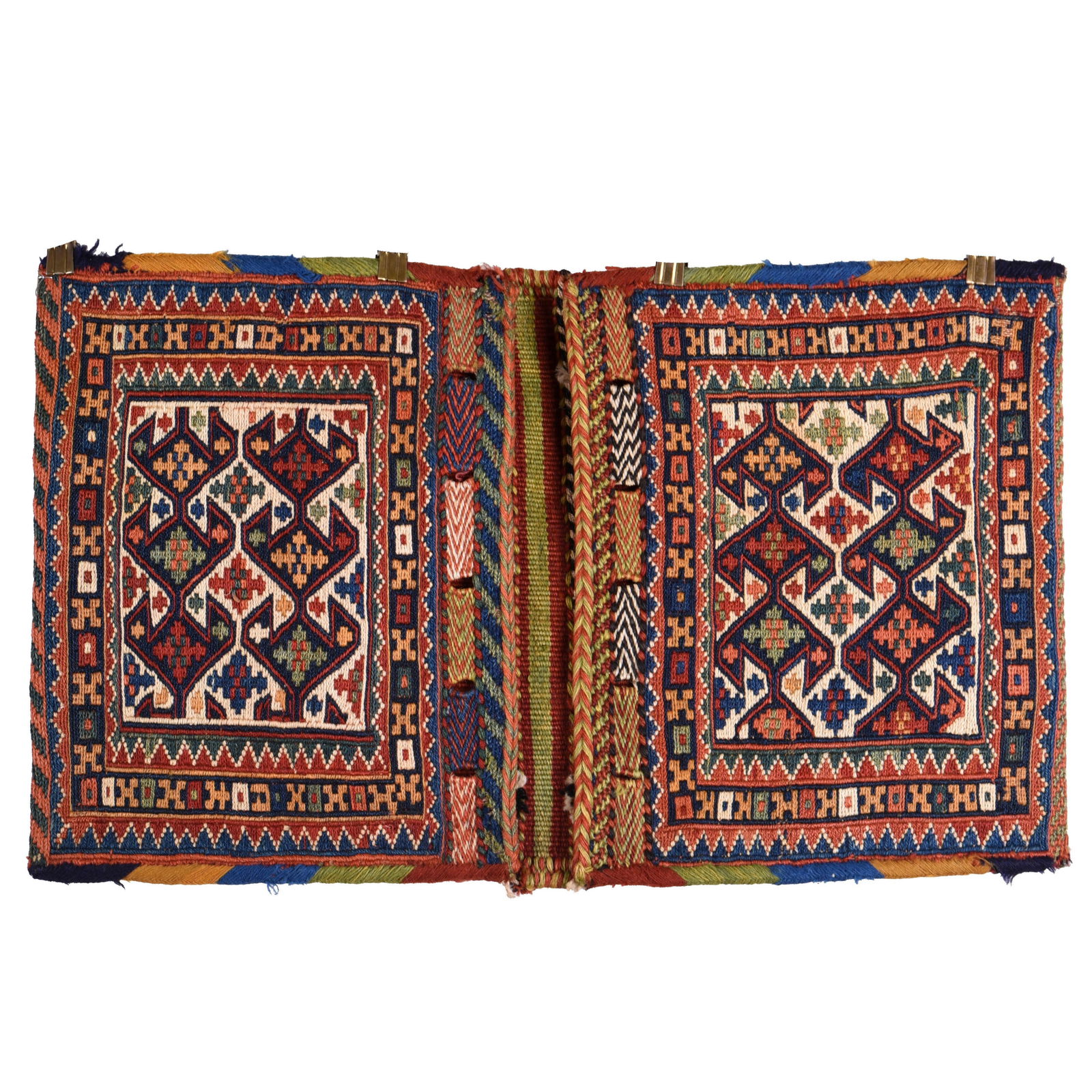 Shahsavan Khorjin Sumakh Wool Double Saddle Bag (1 of 4)