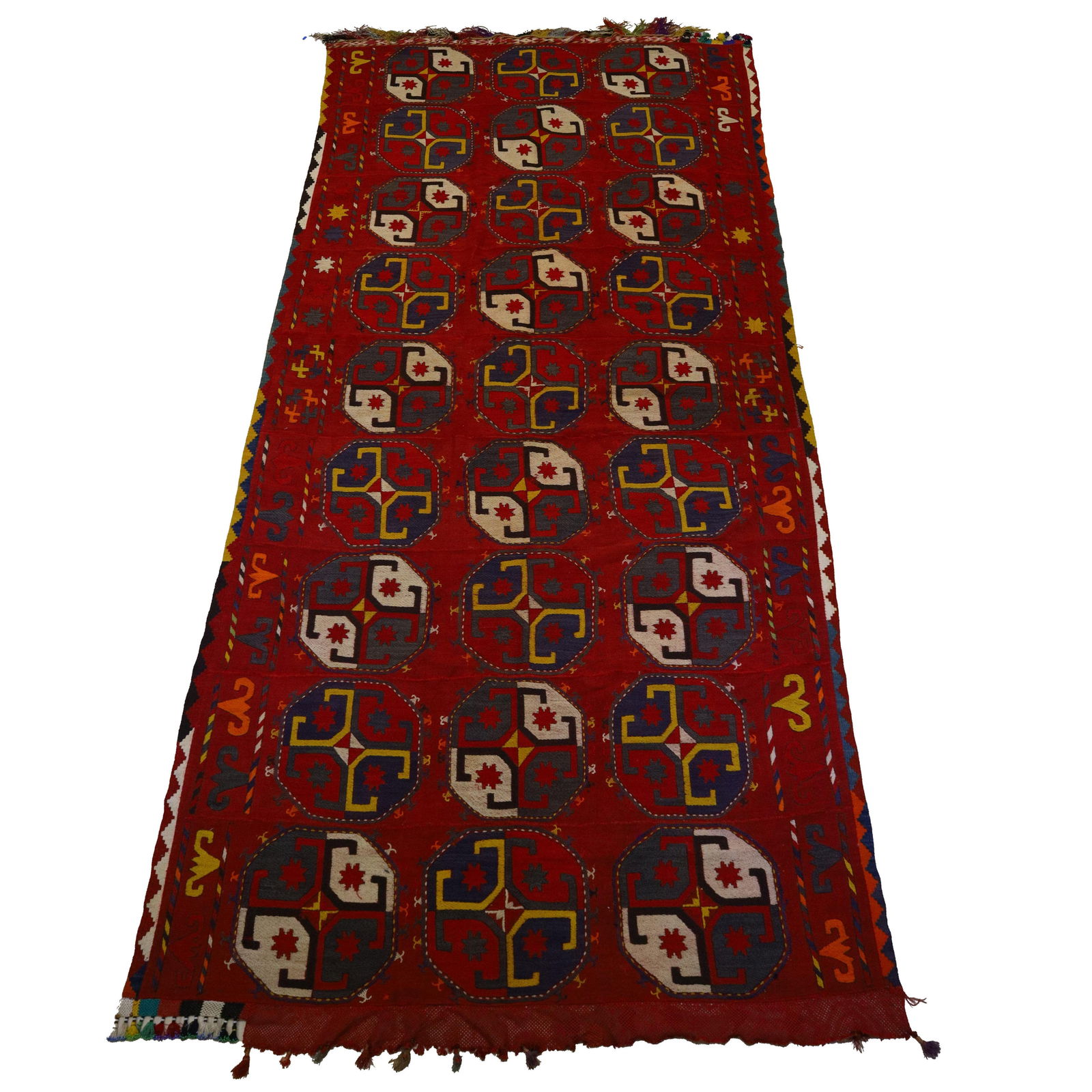 Uzbek Wool Kilim Rug (1 of 3)