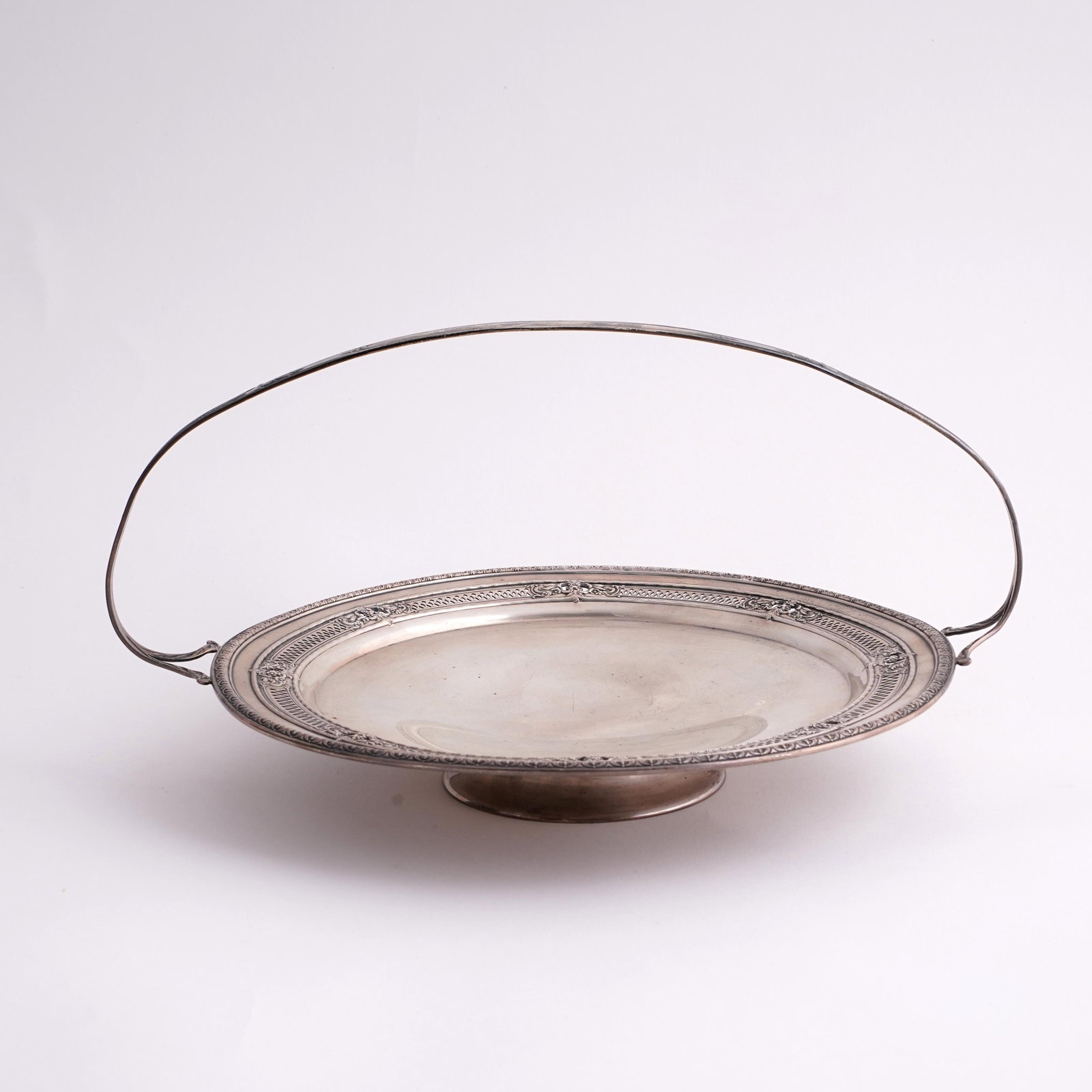 International Sterling Silver Handled Compote / Basket (1 of 4)